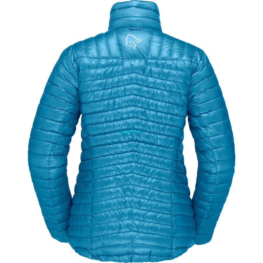 Norrona Trollveggen Superlight Down850 Jacket - Women's Hawaiian Surf