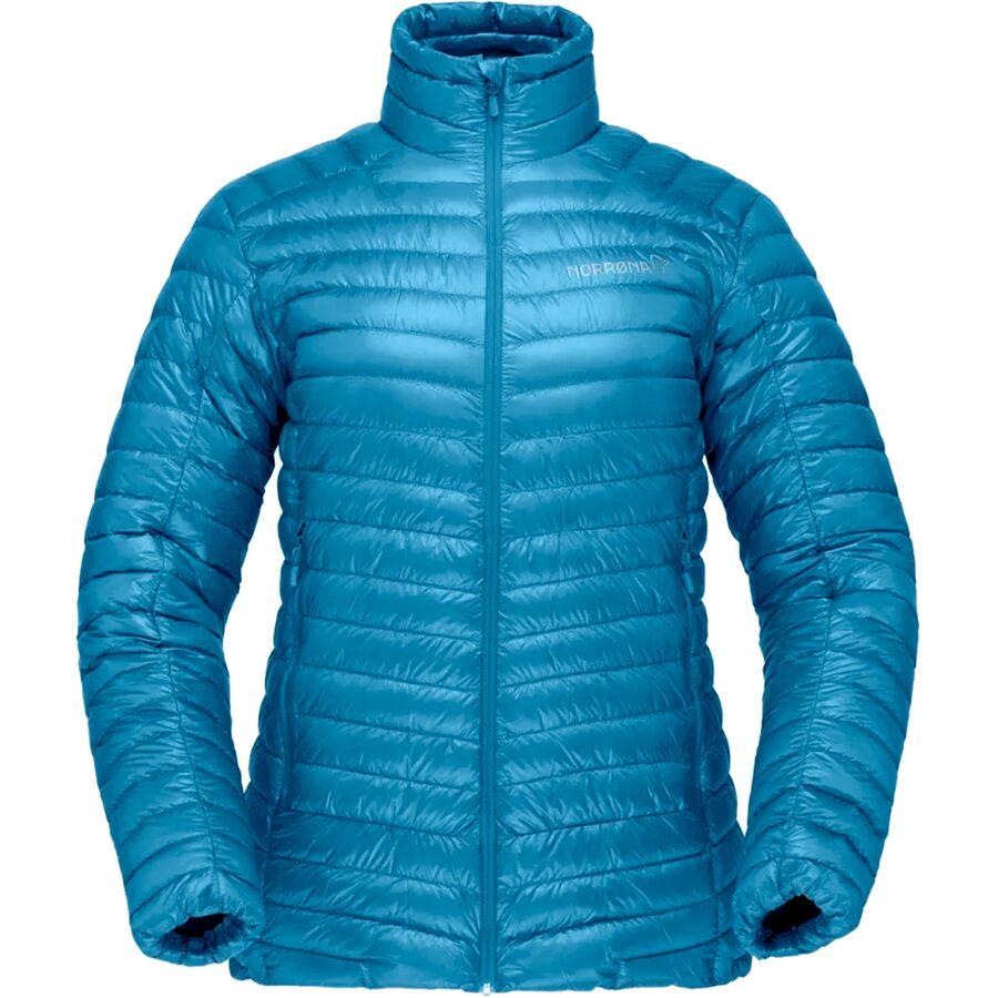 Norrona Trollveggen Superlight Down850 Jacket - Women's Hawaiian Surf