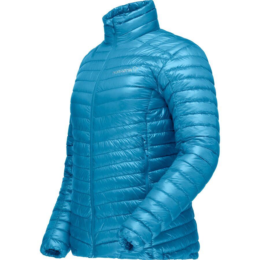 Norrona Trollveggen Superlight Down850 Jacket - Women's Hawaiian Surf