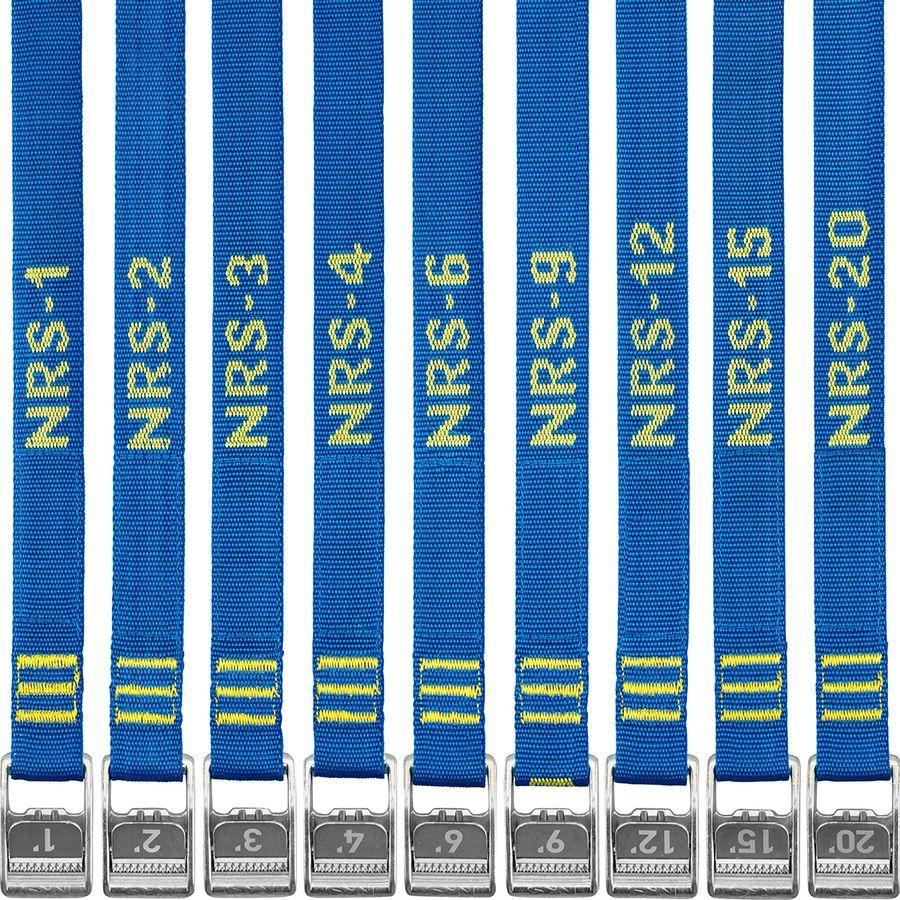 NRS 1in Heavy Duty Tie Down Straps Iconic Blue