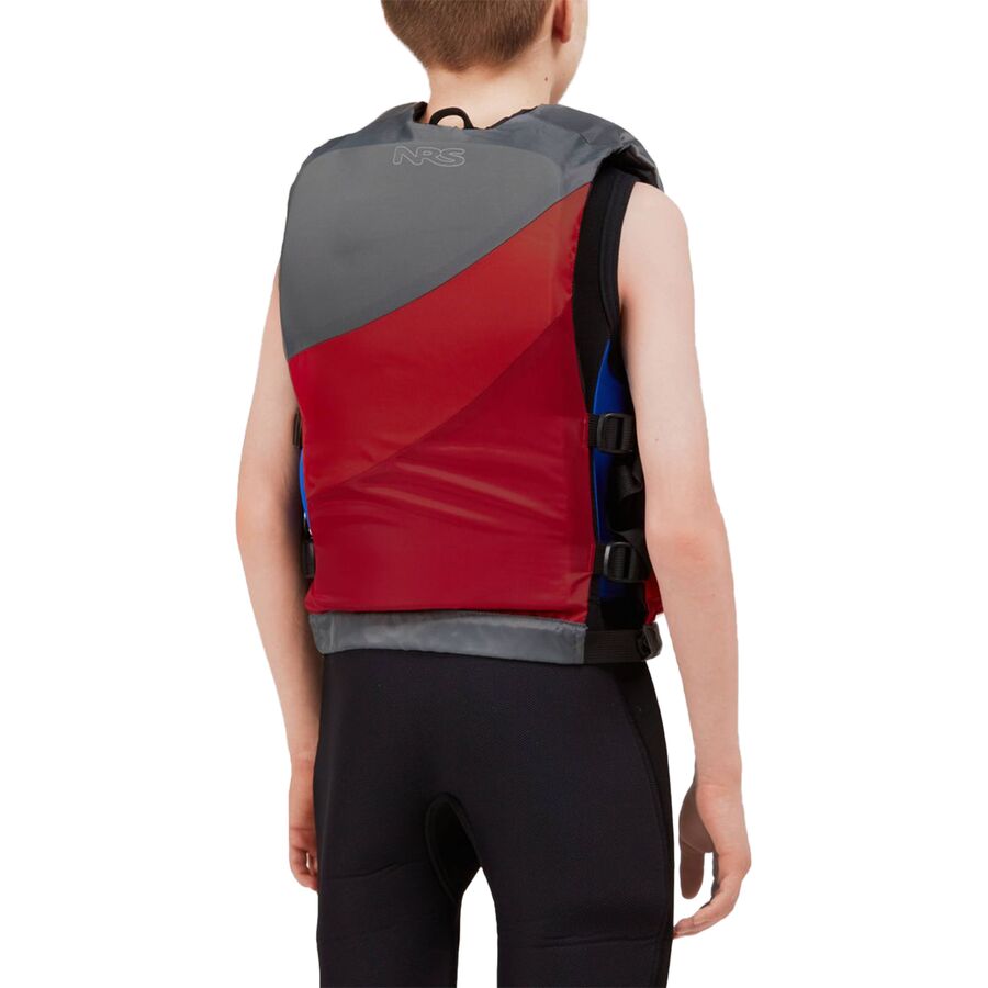 NRS Crew Personal Flotation Device - Kids' Red/Gray