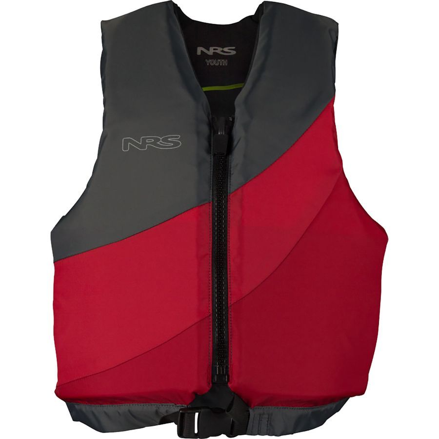 NRS Crew Personal Flotation Device - Kids' Red/Gray
