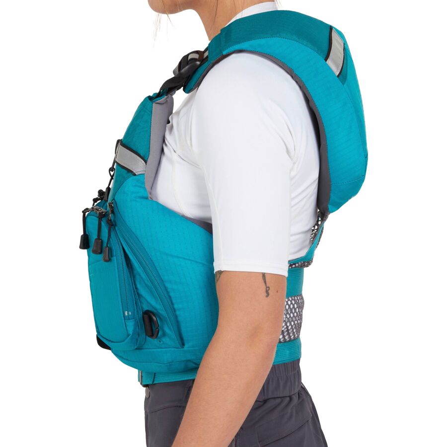 NRS CVest Type III Personal Flotation Device Aqua