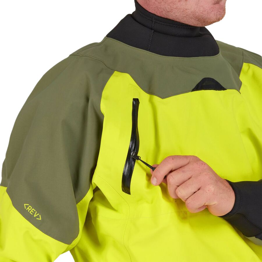NRS Rev GORE-TEX PRO Dry Top - Men's Chartreuse