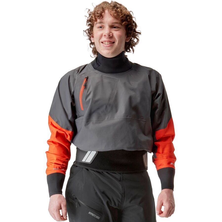 NRS Stratos Comfort-Neck Paddling Jacket - Men's Graphite