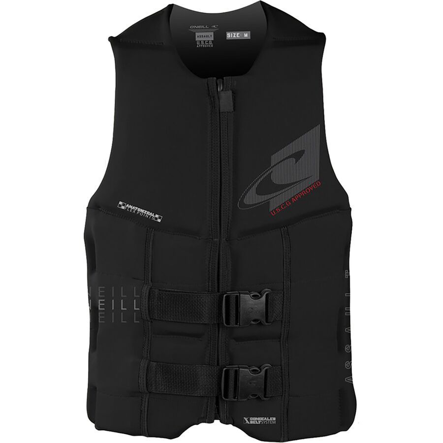 O'Neill Assault USCG Life Vest Black/Black