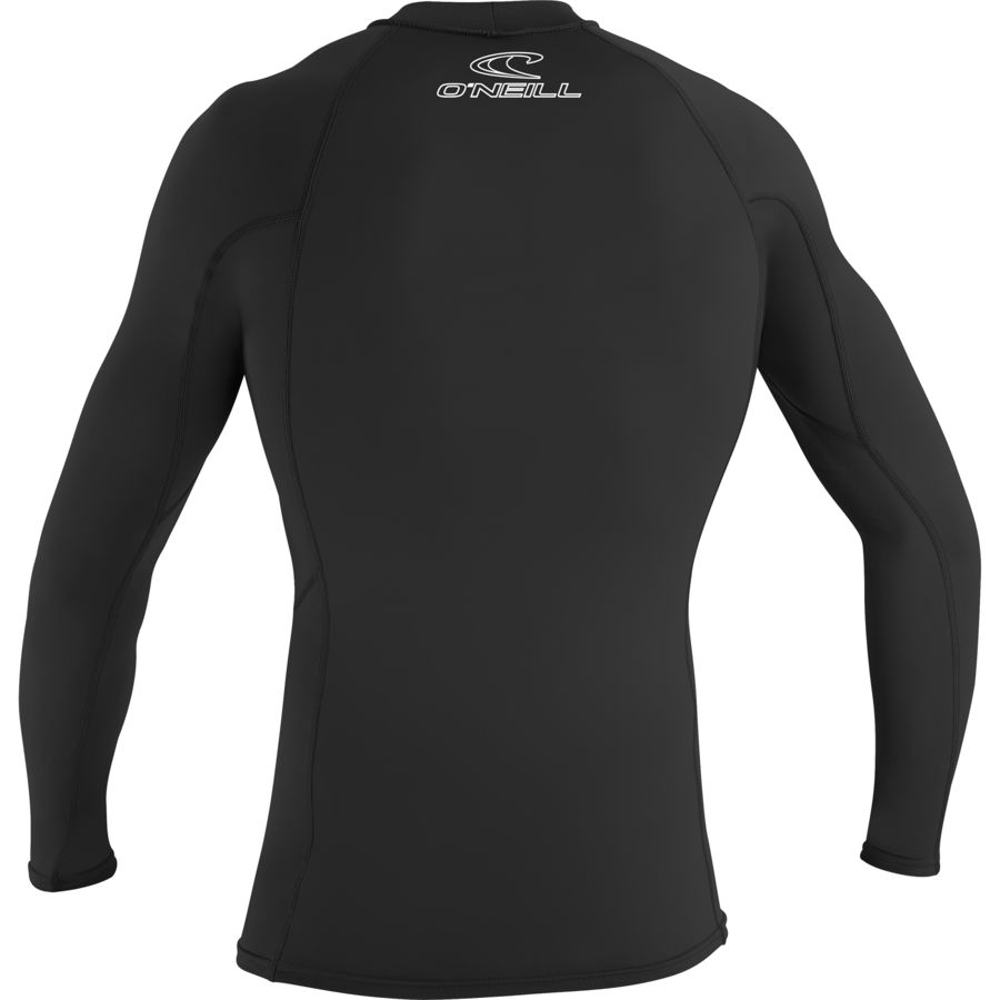 O'Neill Basic Skins 50+ Long-Sleeve Rashguard - Men's Black