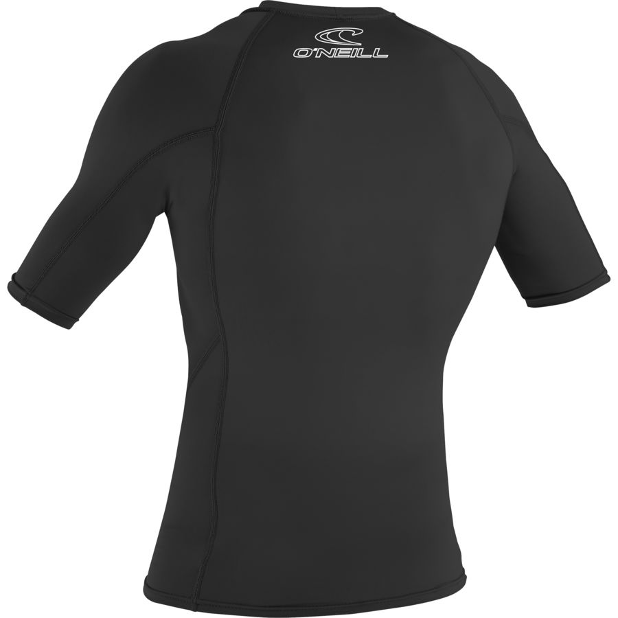 O'Neill Basic Skins 50+ Rashguard - Men's Black