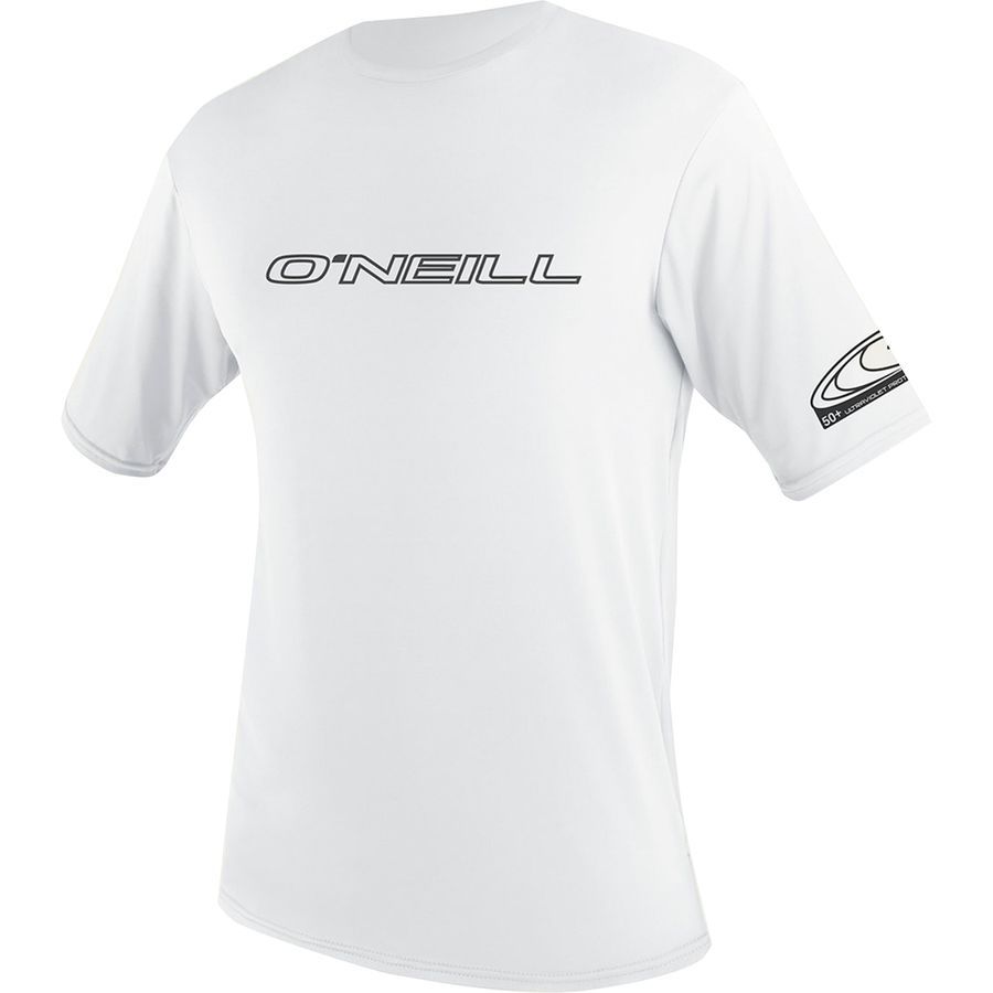 O'Neill Basic Skins Rash T-Shirt - Men's White