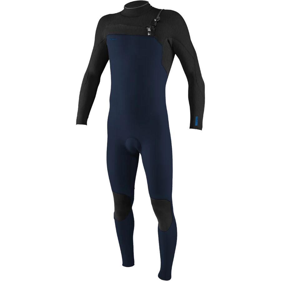 O'Neill Hyperfreak 4/3+mm Chest-Zip Full Wetsuit - Men's Navy/Black