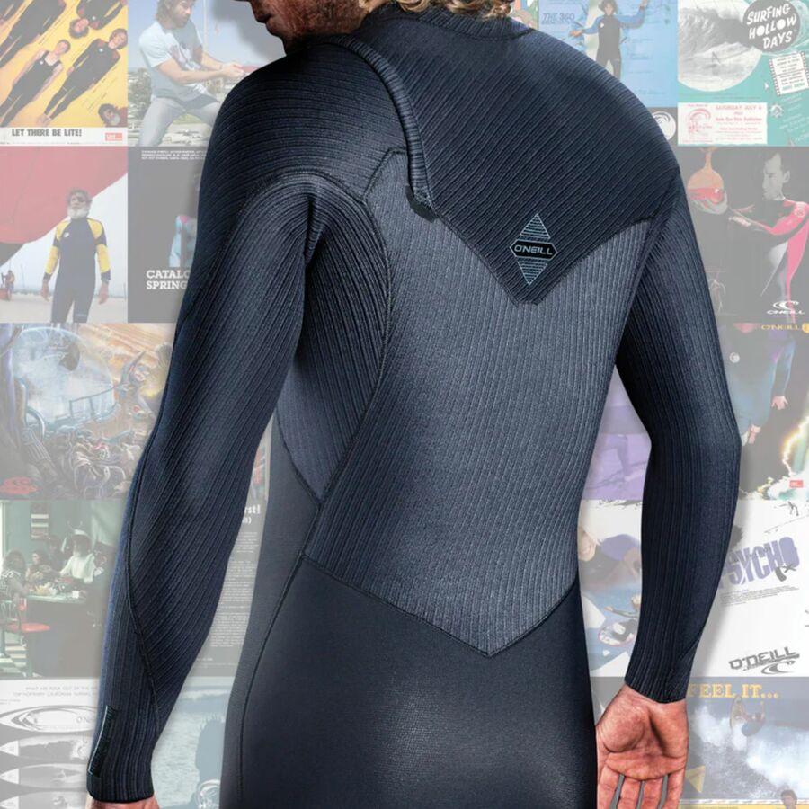 O'Neill Hyperfreak Comp 3/2 Zipless Full Wetsuit - Men's Black/Black