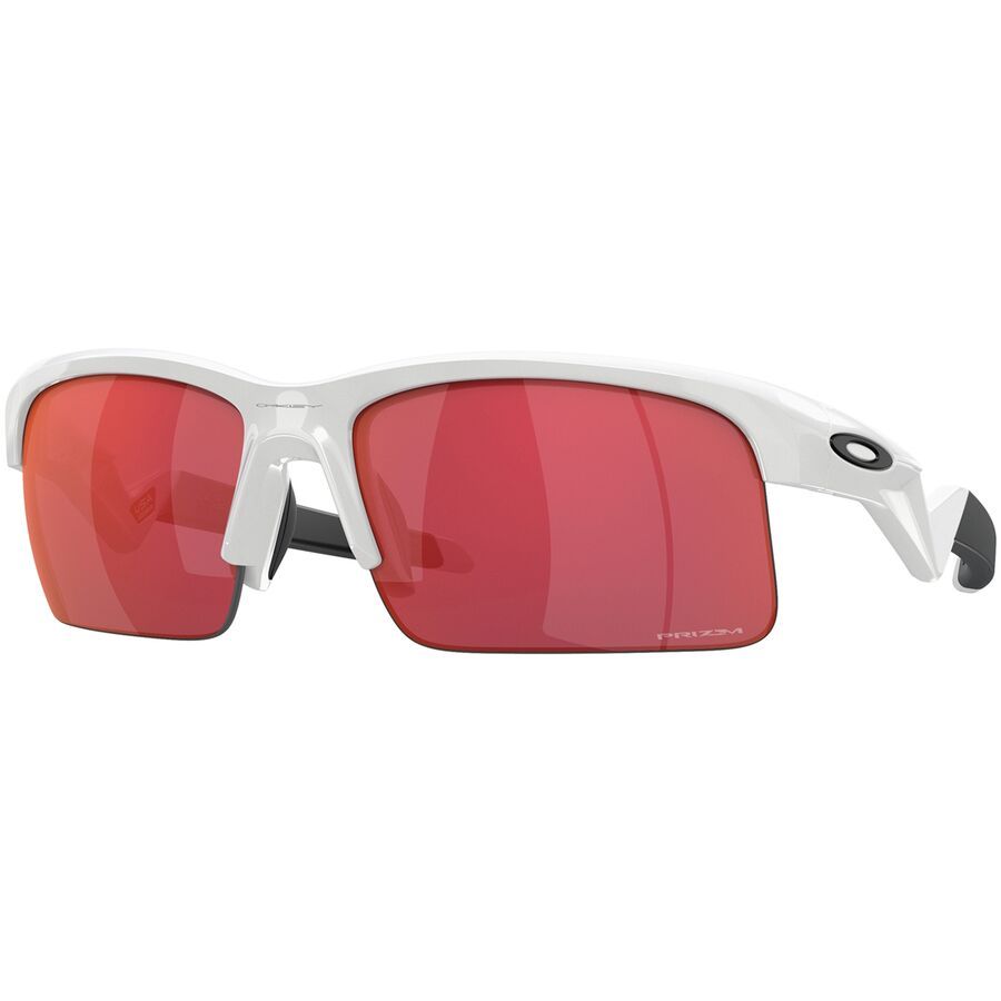 Oakley Capacitor Prizm Sunglasses - Kids' Polished White/Prizm Field