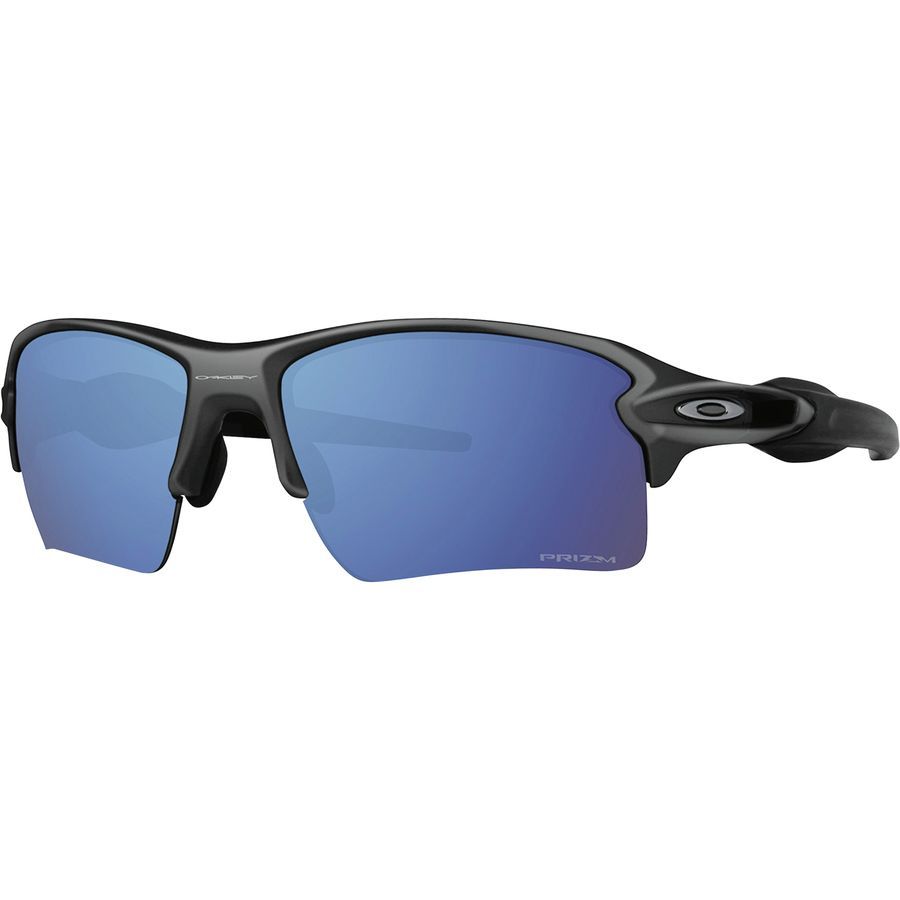 Oakley Flak 2.0 XL Prizm Polarized Sunglasses Matte Black - Prizm Deep H2O