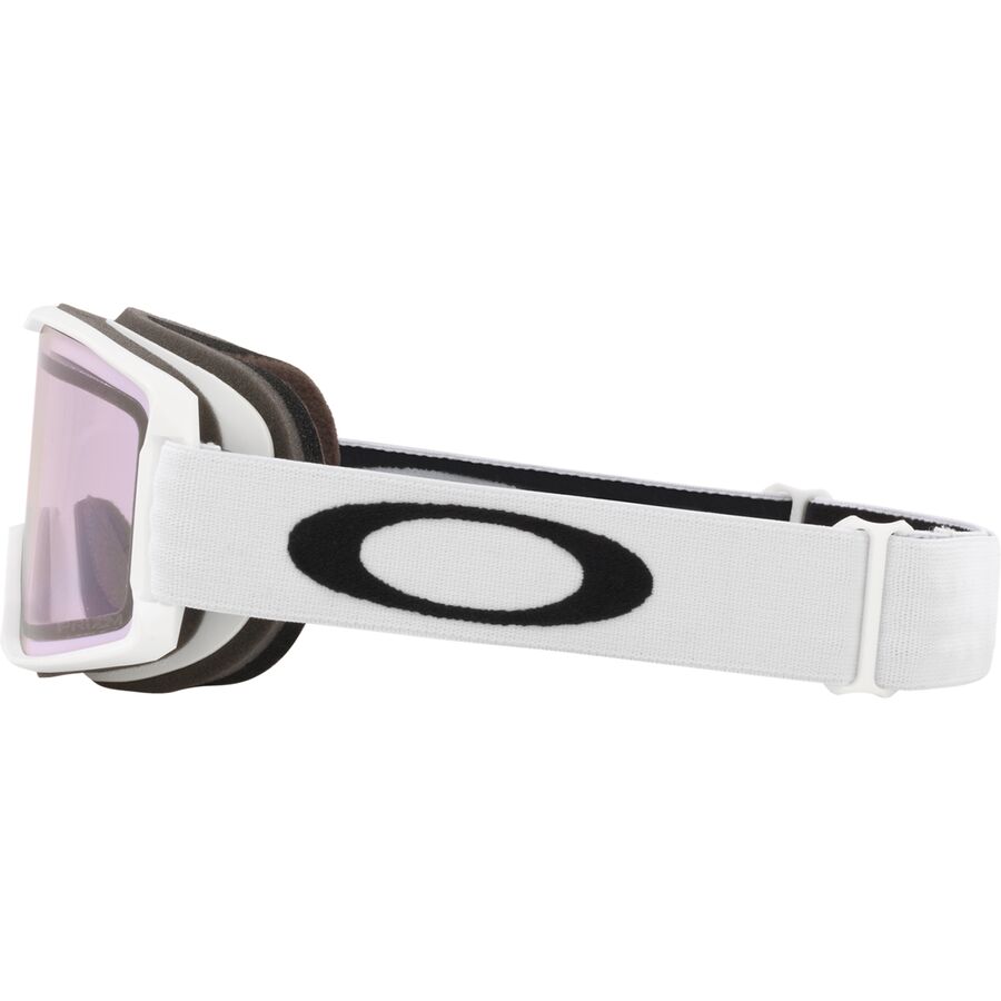 Oakley Line Miner Prizm Goggles - Kids' Matte White/Prizm Clear