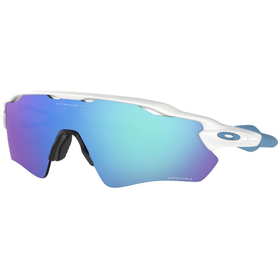 Oakley Radar EV Path Prizm Sunglasses Pol White/PRIZM Sapphire