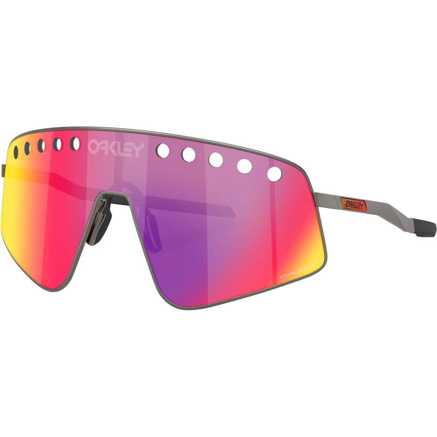 Oakley Sutro Ti Sweep Prizm Sunglasses Matte Gunmetal/Prizm Road