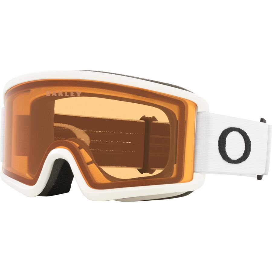 Oakley Target Line S Goggles - Kids' Matte White/Persimmon