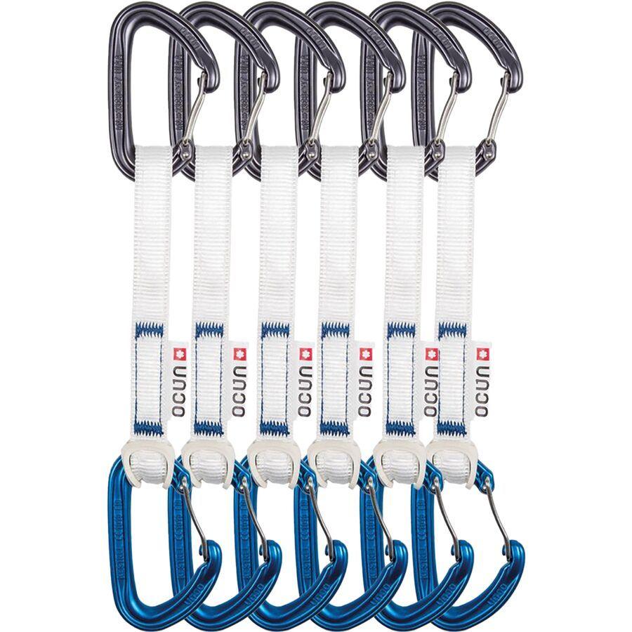 Ocun Kestrel Qd Bio-Dyn-Ring 15mm - 6-Pack Blue