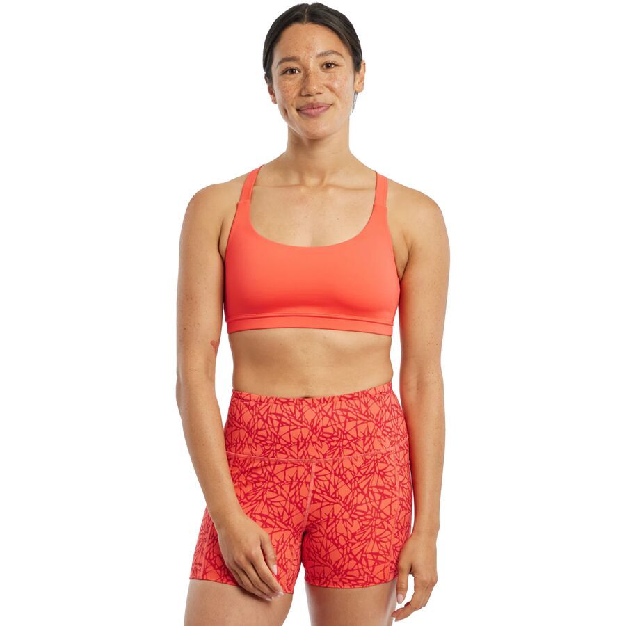 Oiselle Hi Twenty Bra - Women's Alpenglow