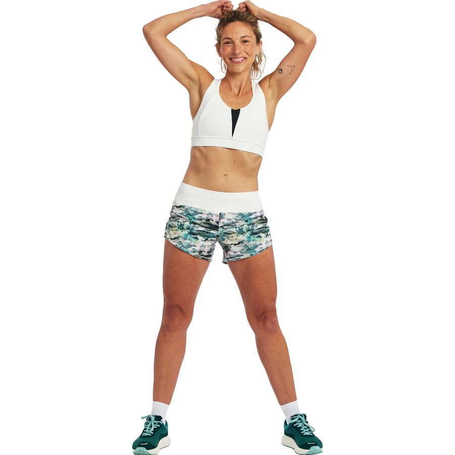 Oiselle Roga Short - Women's Mountain Print