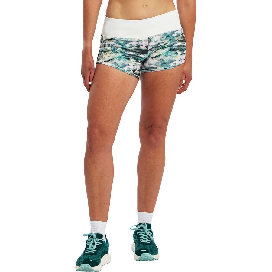 Oiselle Roga Short - Women's Mountain Print