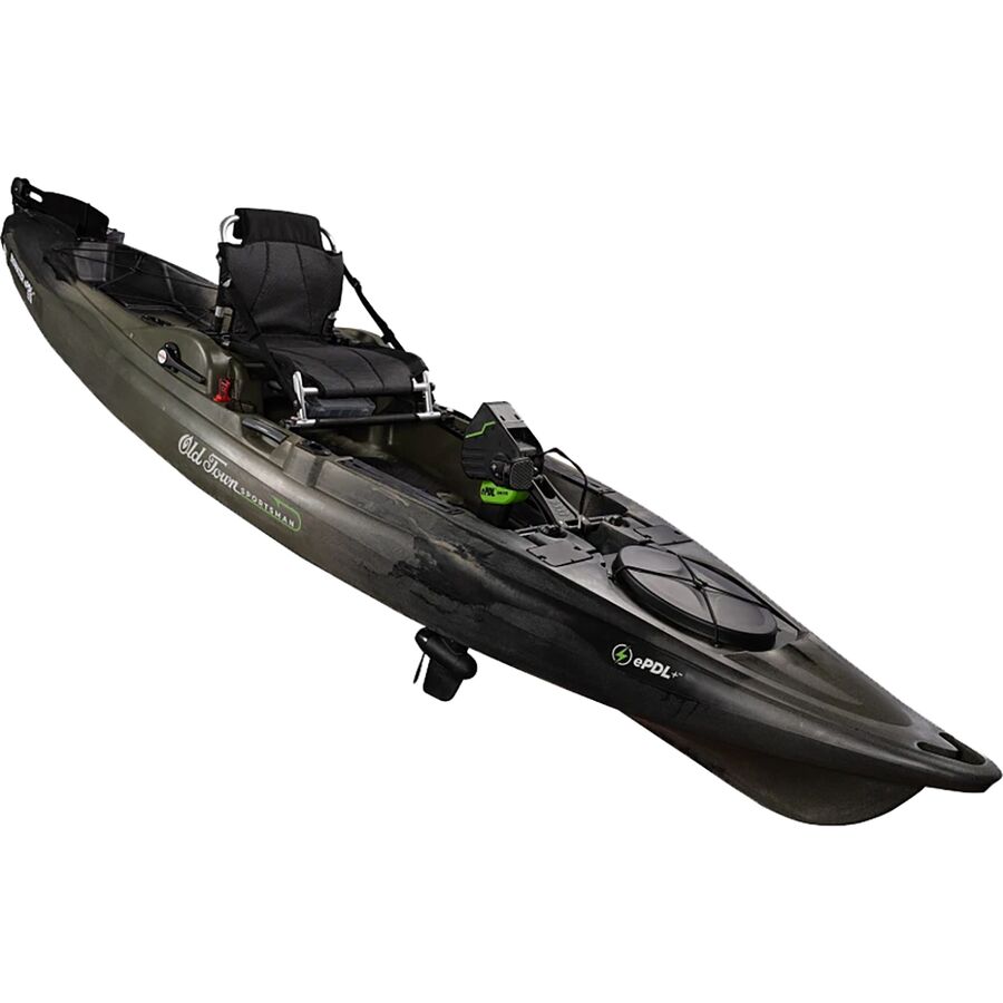 Old Town Sportsman BigWater EPDL+ 132 & Lithium Ion Battery/Charger Marsh