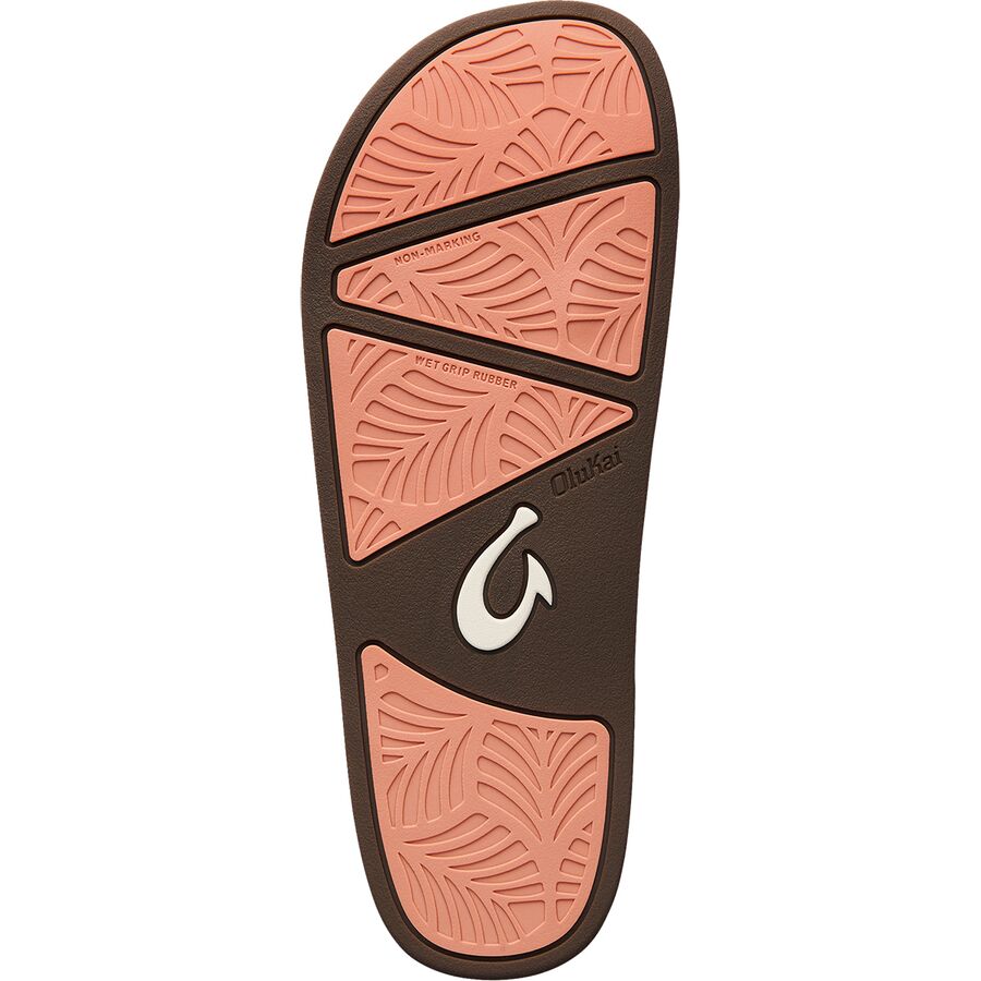 Olukai Kipe'a 'Olu Slide Sandal - Women's Black/Black