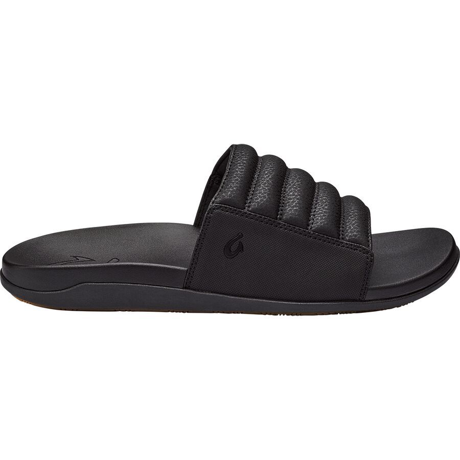Olukai Maha 'Olu Sandal - Men's Black/Black