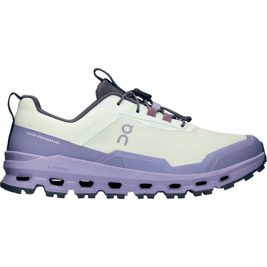 On Running Cloudhero Waterproof Shoe - Kids' Aloe/Feather
