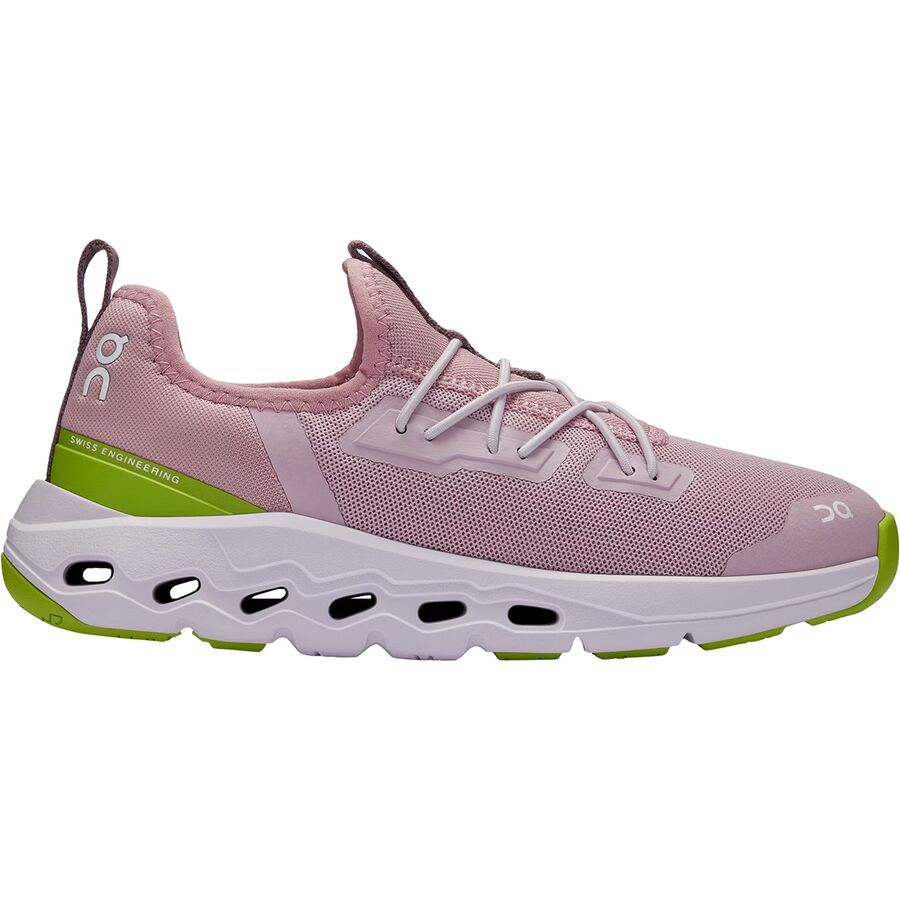 On Running Cloudleap Shoe - Little Kids' Mauve/Kiwi