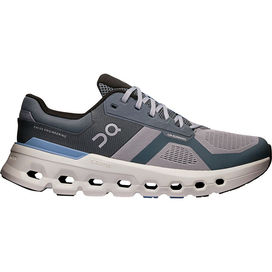 On Running Cloudrunner 2 Shoe - Men's Alloy/Chambray