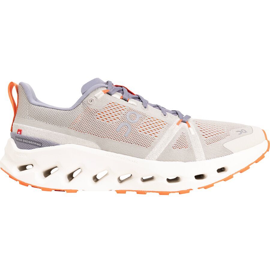 On Running Cloudsurfer Trail Shoe - Men's Fossil/Ivory