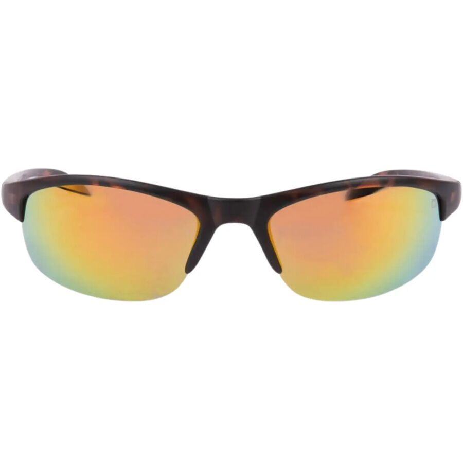 Optic Nerve Alpine Polarized Sunglasses Tortoise/Polarized Smoke Lens Red Mirror