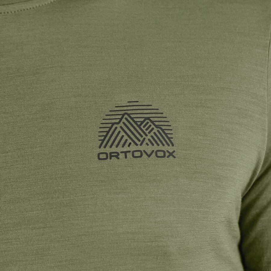 Ortovox 120 Cool Tec Mtn Stripe Shirt - Men's Wild Herbs