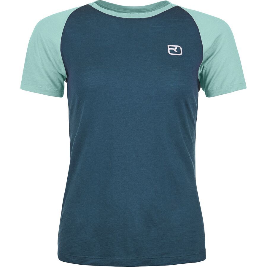 Ortovox 120 Tec Fast Mountain Short-Sleeve T-Shirt - Women's Petrol Blue