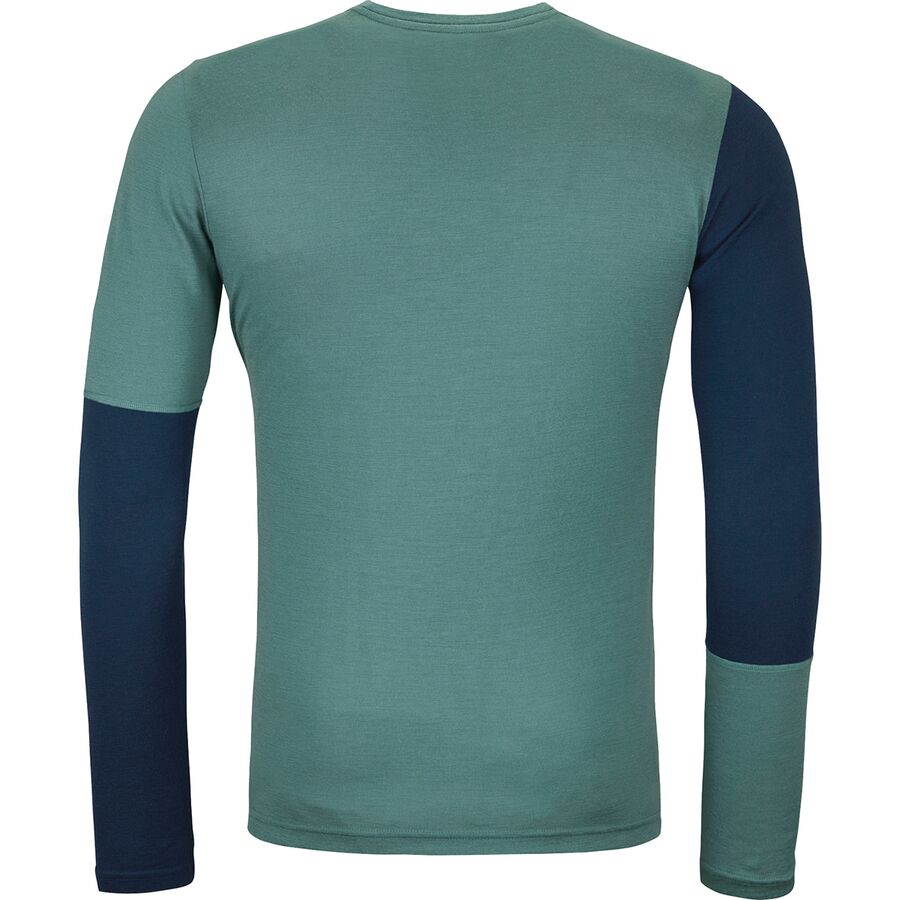 Ortovox 185 Rock'N'Wool Long-Sleeve Top - Men's Arctic Grey