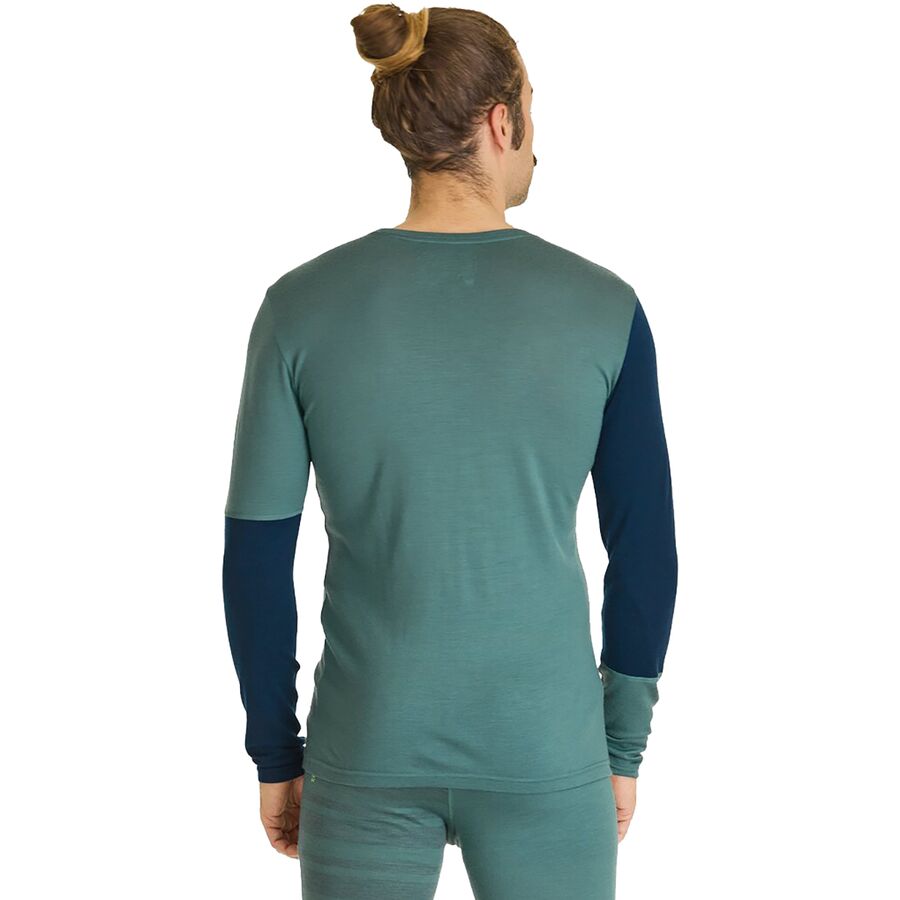 Ortovox 185 Rock'N'Wool Long-Sleeve Top - Men's Arctic Grey