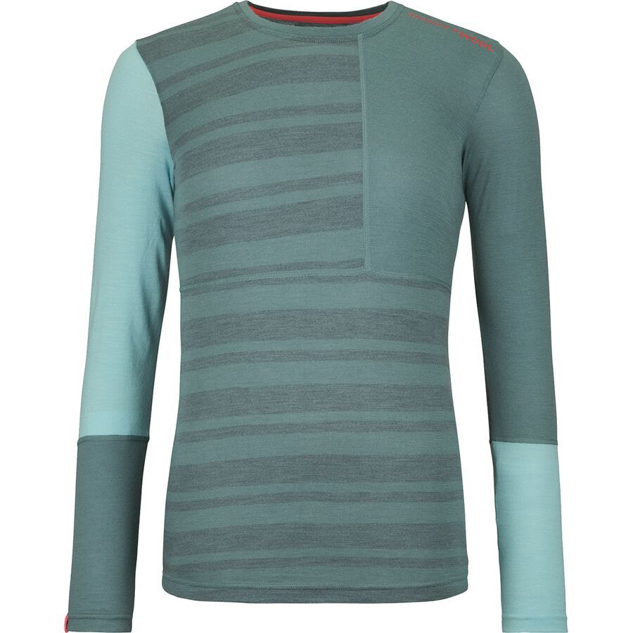 Ortovox 185 Rock'N'Wool Long-Sleeve Top - Women's Arctic Grey