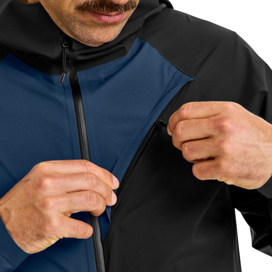 Ortovox Piz Selva 2.5L Jacket - Men's Deep Ocean