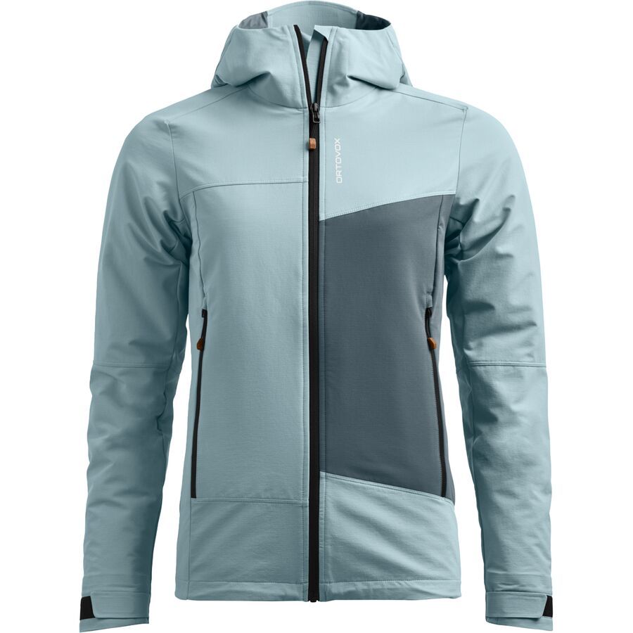 Ortovox Seceda Softshell Jacket - Women's Glacier Grey