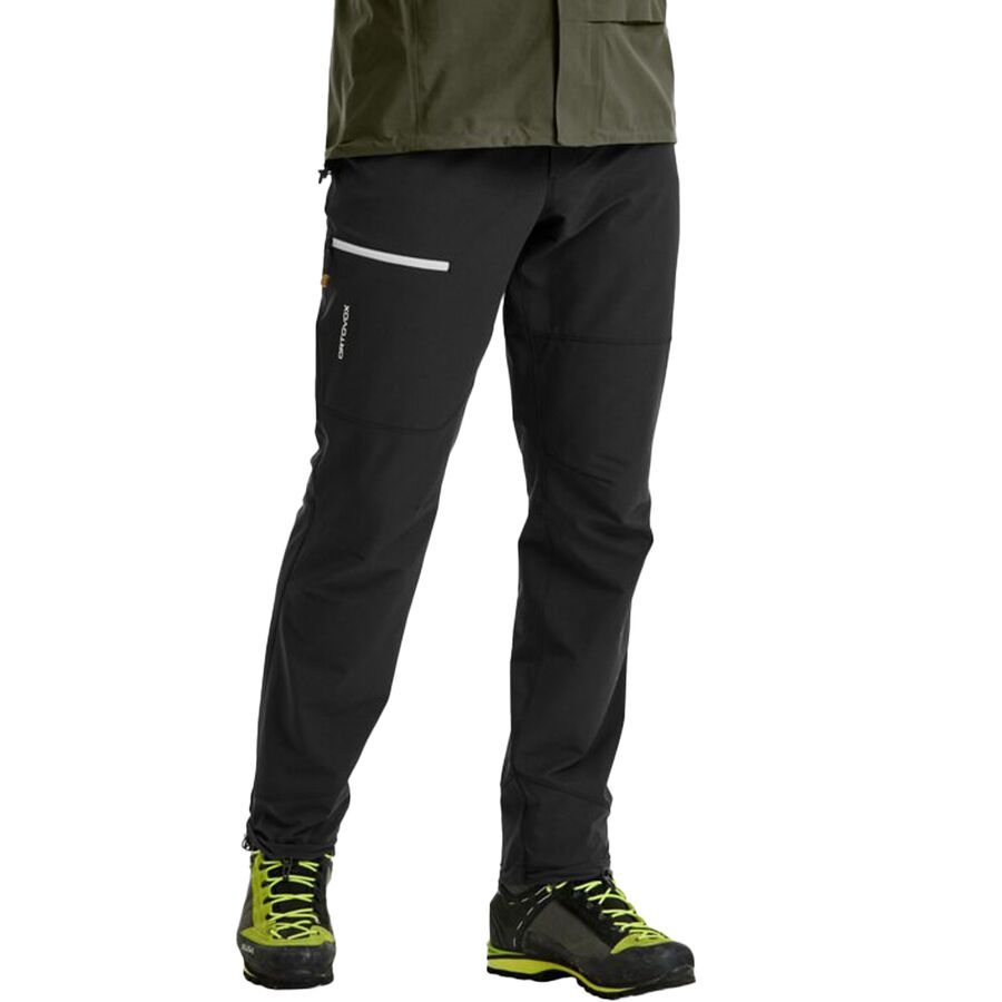 Ortovox Seceda Softshell Pant - Men's Black Raven