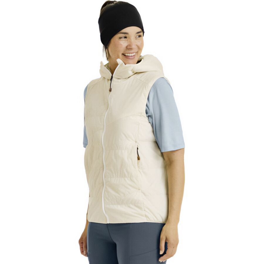 Ortovox Swisswool Piz Duan Vest - Women's White Chalk