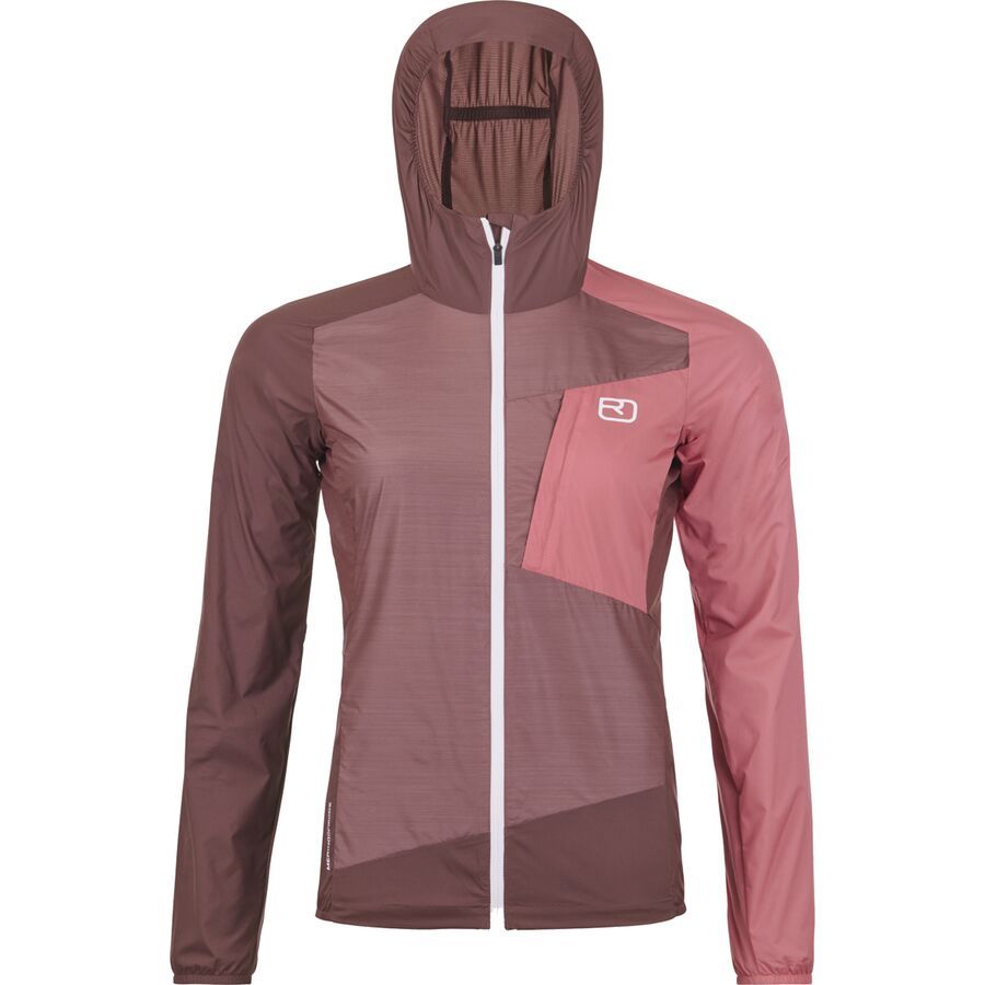 Ortovox Windbreaker Jacket - Women's Mountain Rose