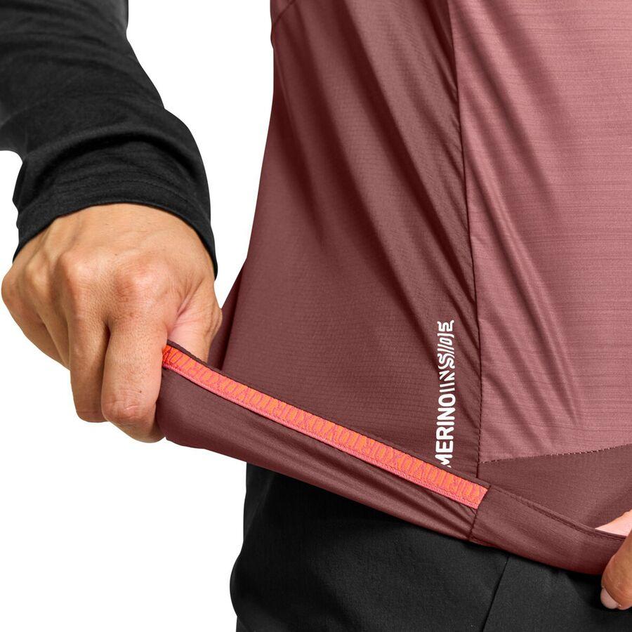 Ortovox Windbreaker Vest - Women's Mountain Rose