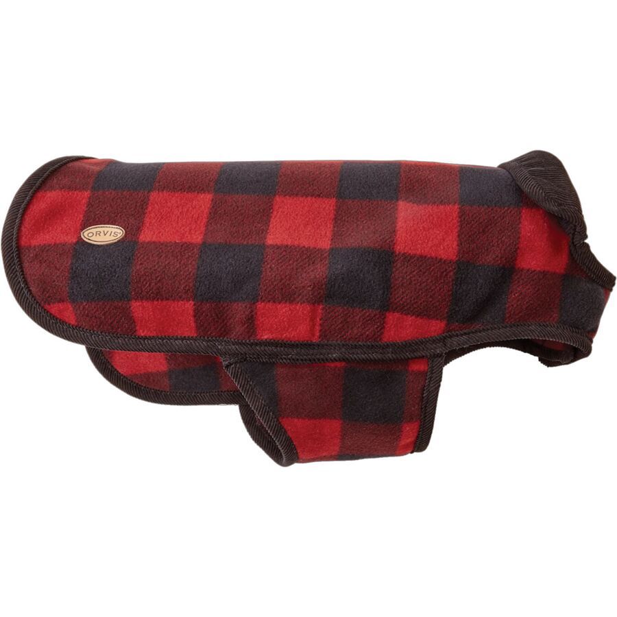 Orvis Buffalo Check Dog Jacket Red/Black