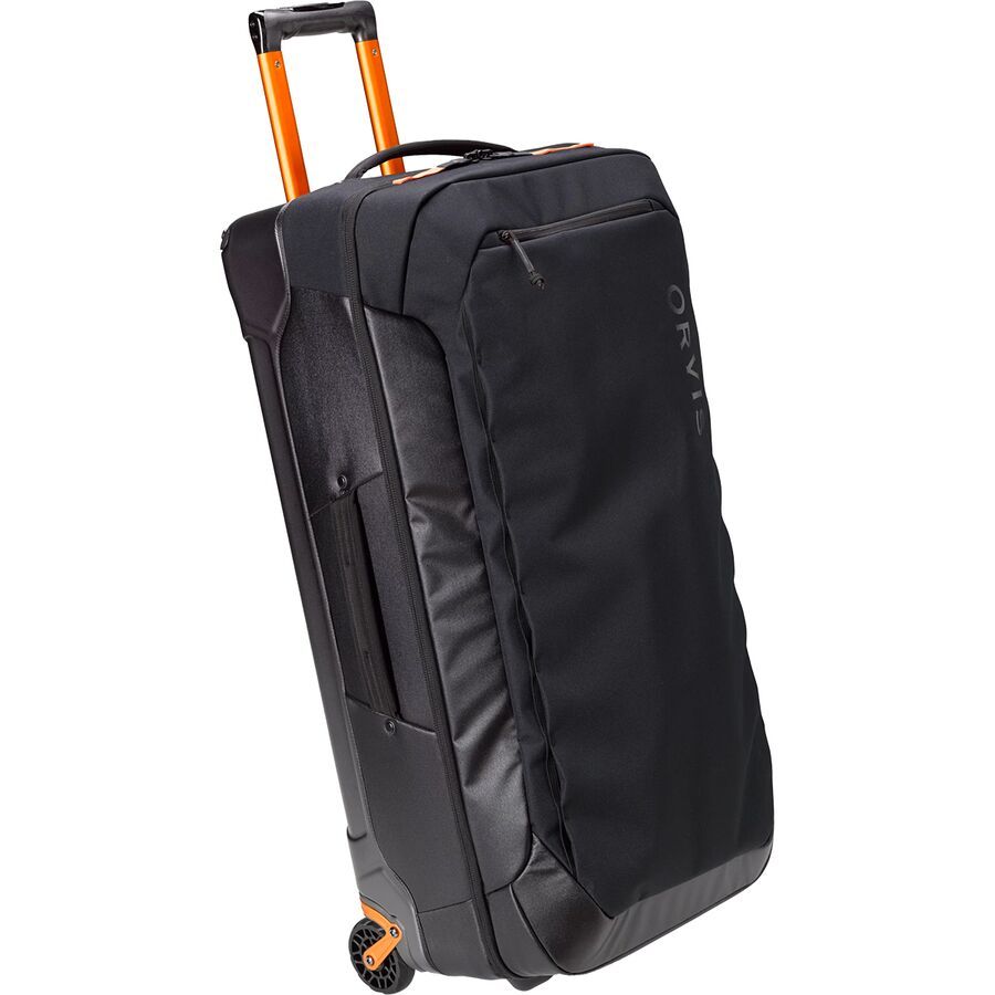 Orvis Trekkage LT Adventure 80L Roller Bag Black