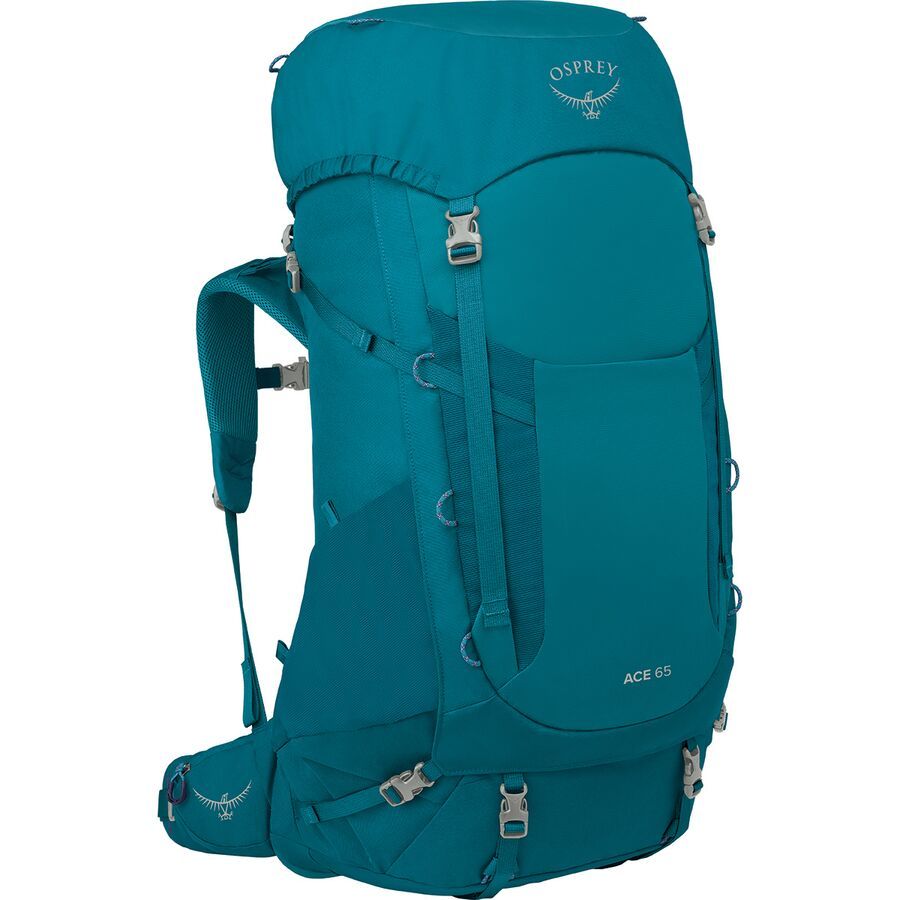 Osprey Packs Ace 65L Backpack - Kids' Blue Spikemoss/Deep Peyto