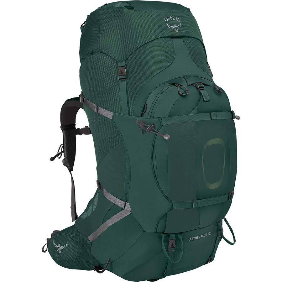 Osprey Packs Aether Plus 100L Backpack Axo Green