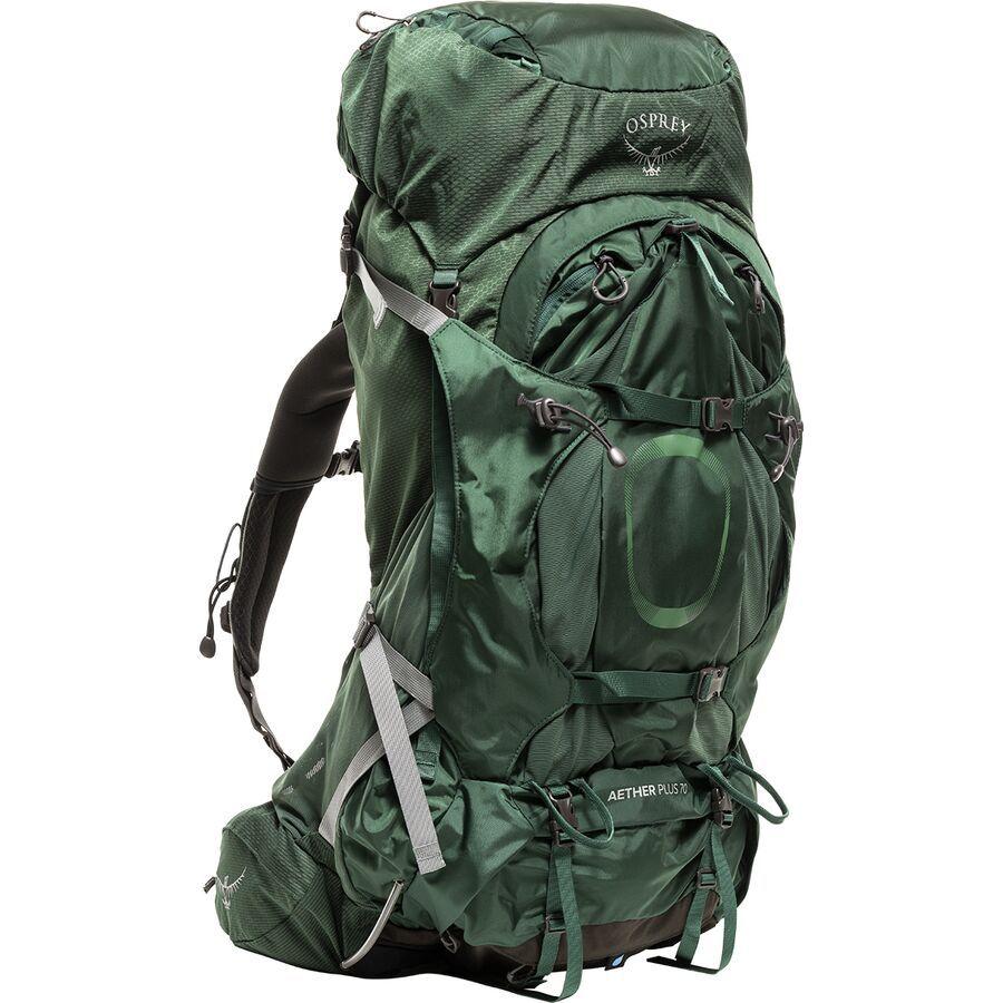 Osprey Packs Aether Plus 70L Backpack Axo Green