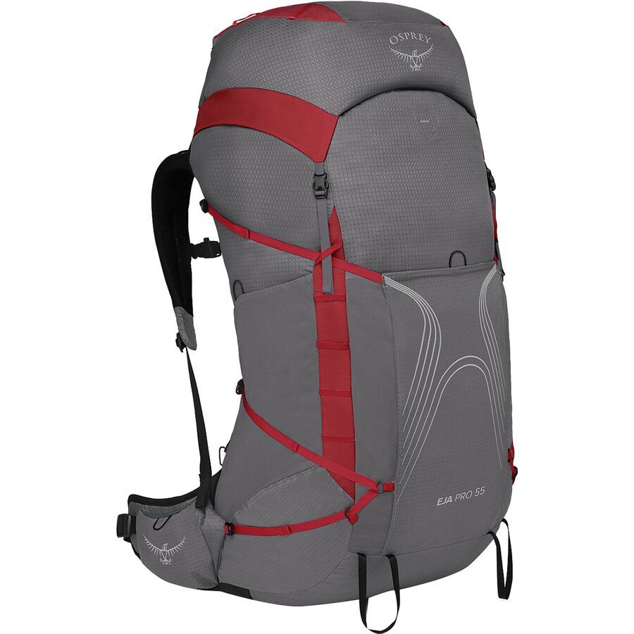 Osprey Packs Eja Pro 55L Pack - Women's Dale Grey/Poinsettia Red